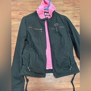 Harley Davidson Jacket with vest.